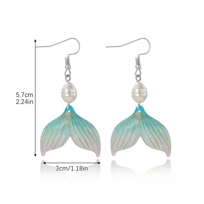 Wholesale Pearl Shell Earrings JDC-ES-ManY049