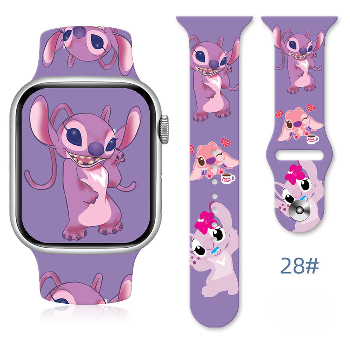 Wholesale Silicone Cartoon Print Watch JDC-WD-NuoQi012