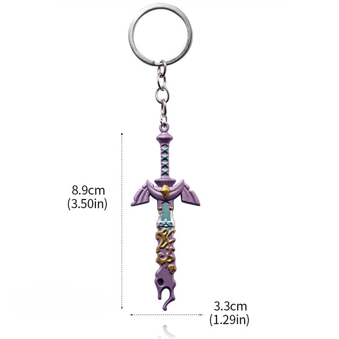 Wholesale Cartoon Bagpipe Necklace Keychain Set JDC-NE-YouM013