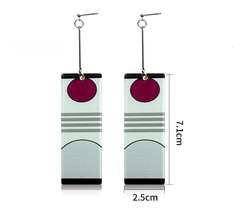 Wholesale Acrylic Cartoon Earrings JDC-ES-JiaYi008