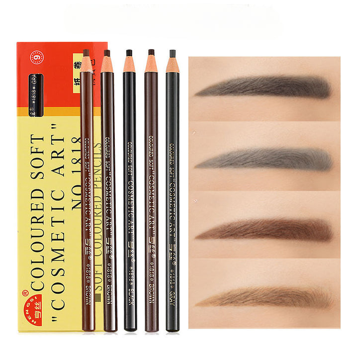 Wholesale Eyebrow Pencil Tear Off Eyebrow Powder Makeup Pen Waterproof Sweat Proof and Non Smudging Eyebrow Brush Artifact JDC-EP-SN001