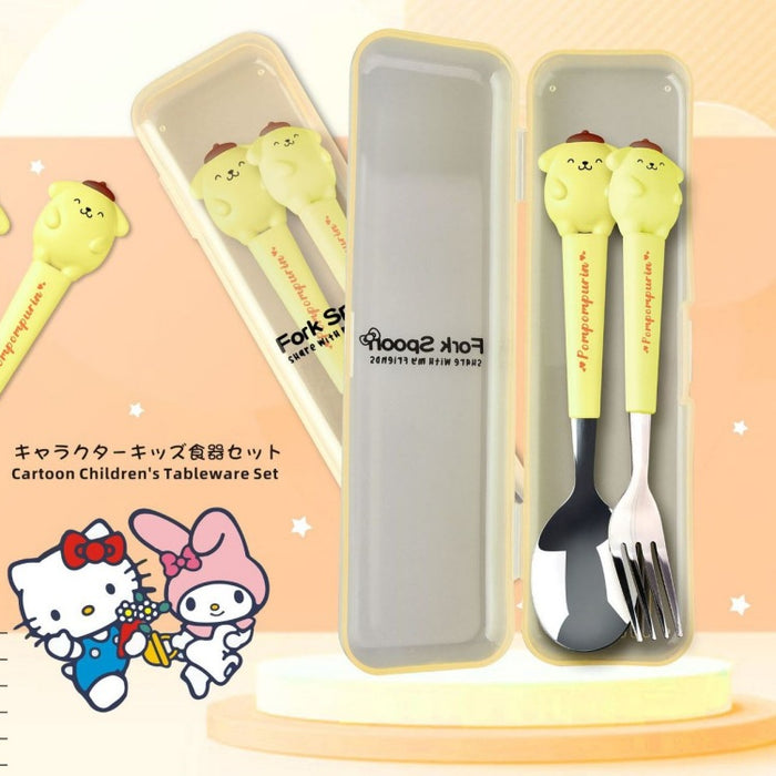 Wholesale Stainless Steel Tableware Silicone Handle Set JDC-SN-CXR003