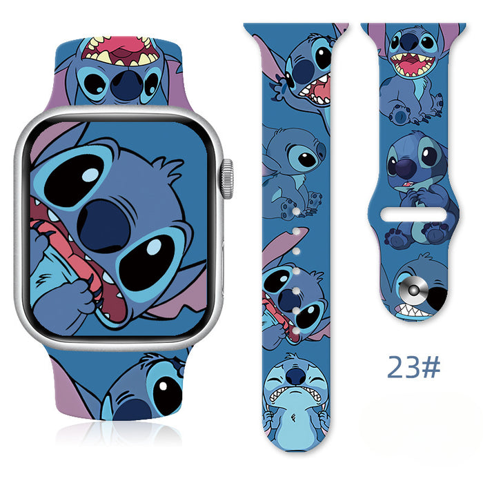 Wholesale Silicone Cartoon Print Watch JDC-WD-NuoQi012