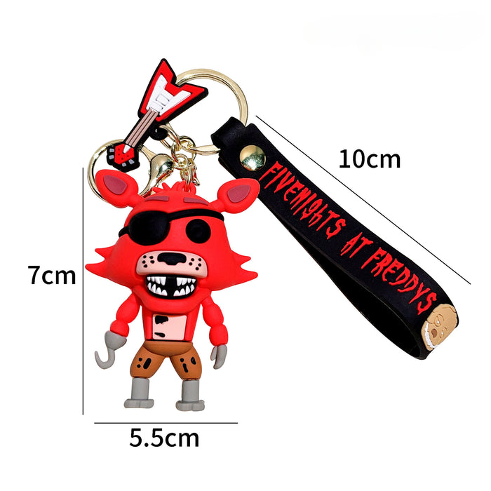 Wholesale Cartoon Silicone Doll Keychain JDC-KC-QiChao051