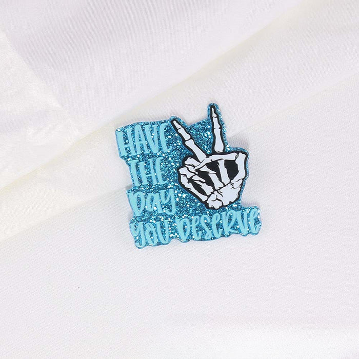 Wholesale Cartoon Organ Acrylic Pin DIY Patch Accessories JDC-FK-OuYie004