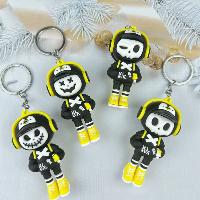 Wholesale Cartoon Doll PVC Keychain JDC-KC-HaoH008