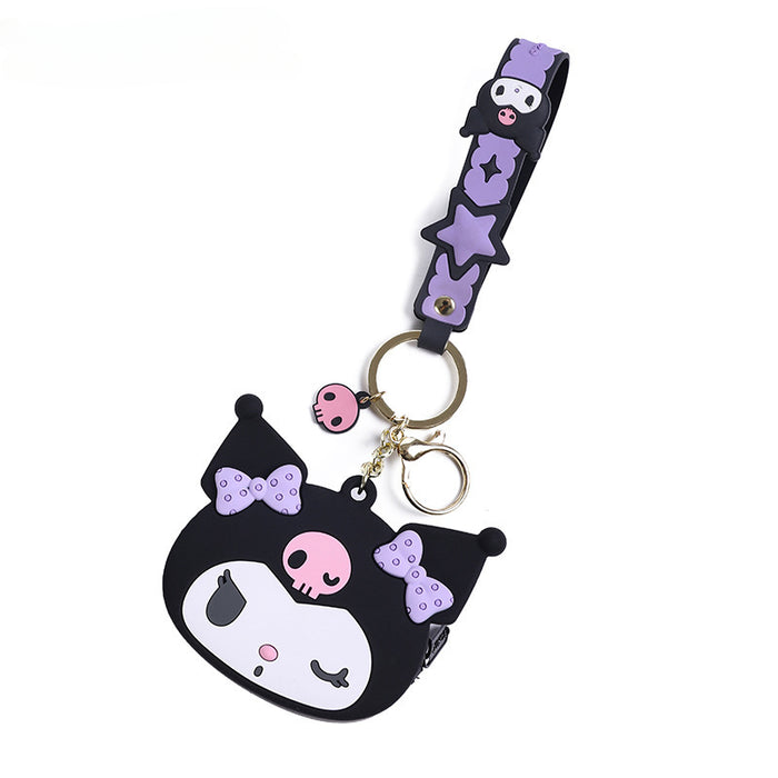 Wholesale Cartoon Mini Silicone Coin Purse Keychain (S) JDC-KC-TaoTa001