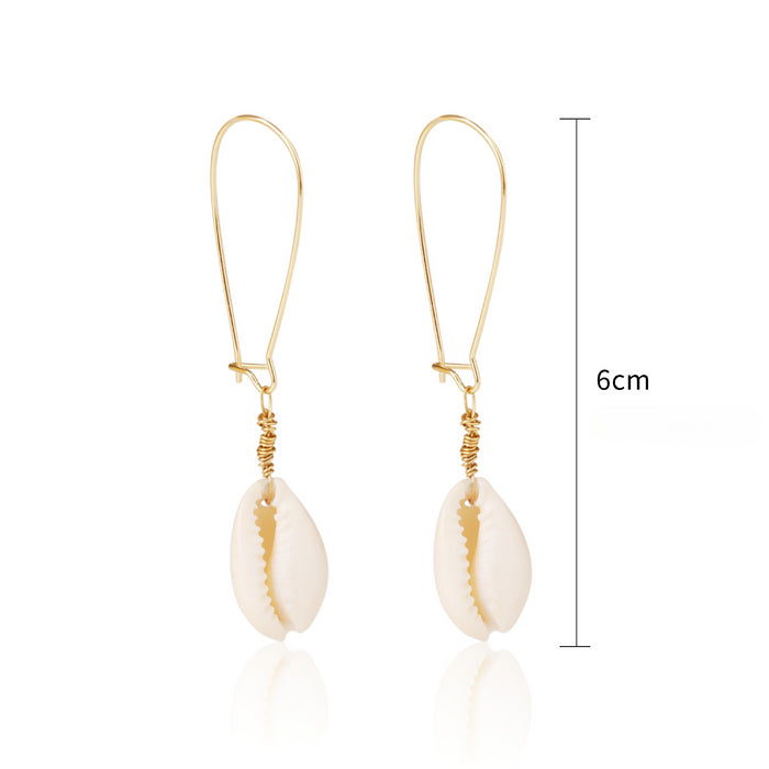 Wholesale Pearl Shell Earrings JDC-ES-ManY049