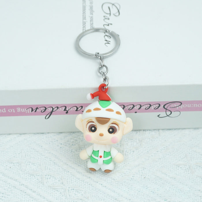 Wholesale Cartoon Santa Claus Doll Keychain JDC-KC-Yexiang009