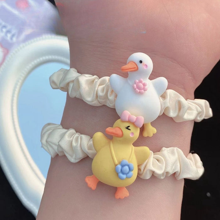 Wholesale Cute Cartoon Duck Fabric Hair Band JDC-HS-Xieb002