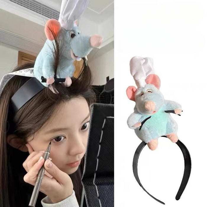 Wholesale Cartoon Plush Cotton Doll Headband JDC-HD-Hengz002