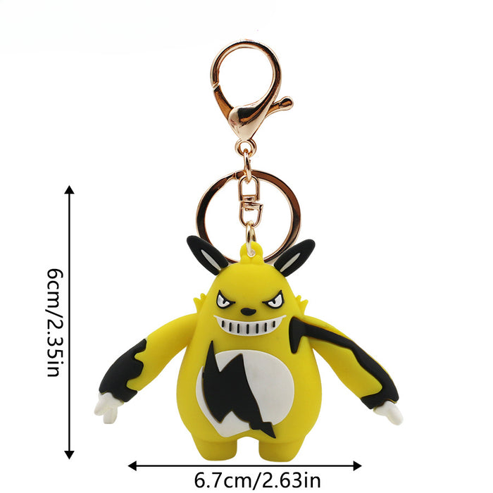 Wholesale Cartoon Cute Anime PVC Keychains JDC-KC-HaoAn007