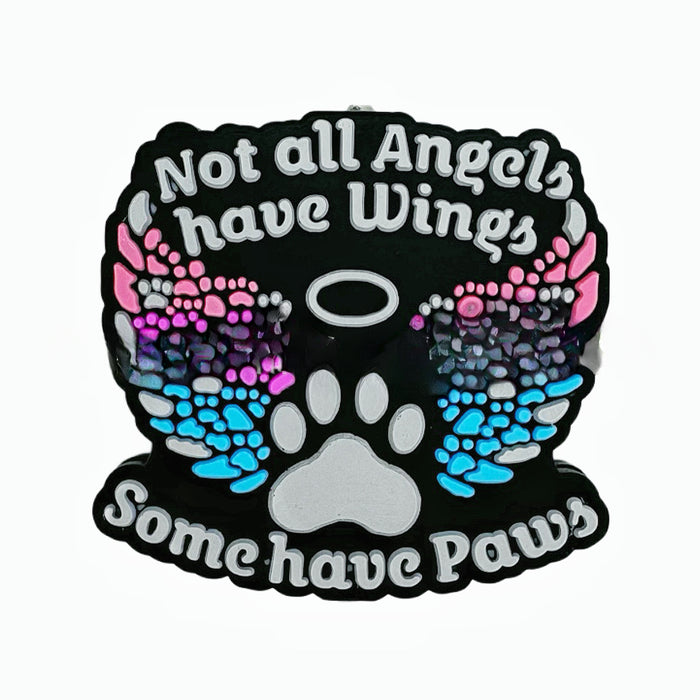 Wholesale 20pcs Wings Dog Paws DIY Focal Beads JDC-BDS-HongZhou028