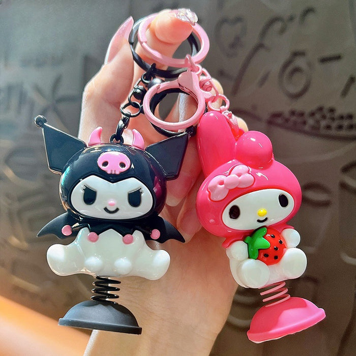 Wholesale PVC Silicone Doll Keychain JDC-KC-YanG075