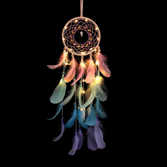 Wholesale Feather Dream Catcher Hot Air Balloon Design Handmade Gift