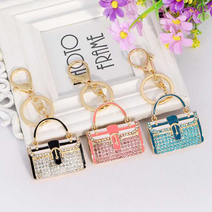 Wholesale Diamond Alloy Keychain JDC-KC-CH005