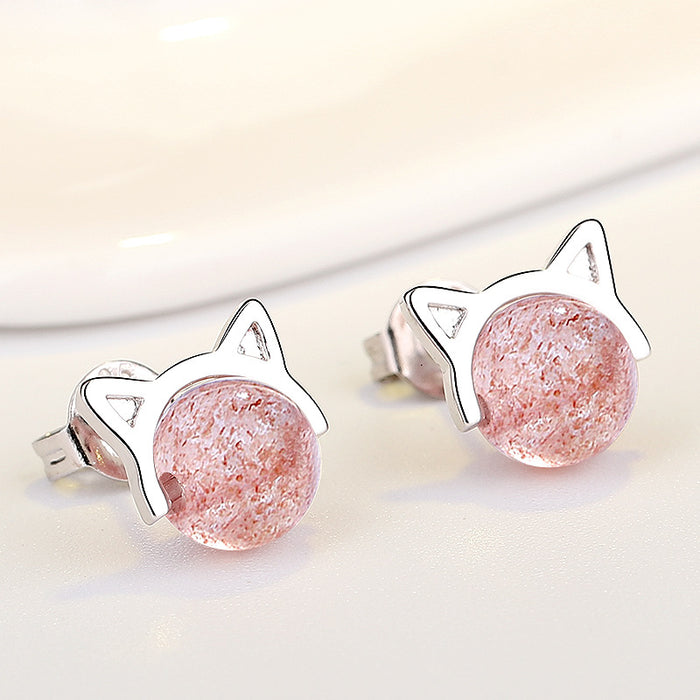 Wholesale Sweet Earnail Tips Earrings Simple, Small and Cute Accessories