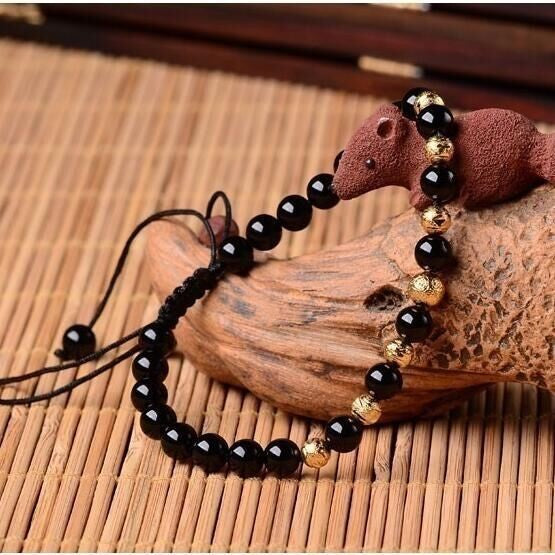 Wholesale Bracelet Obsidian Jewelry