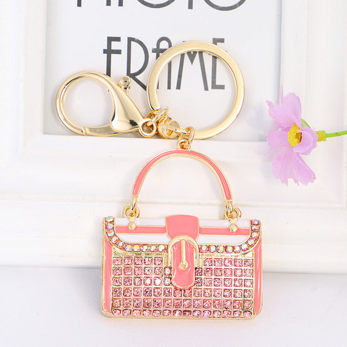 Wholesale Diamond Alloy Keychain JDC-KC-CH005