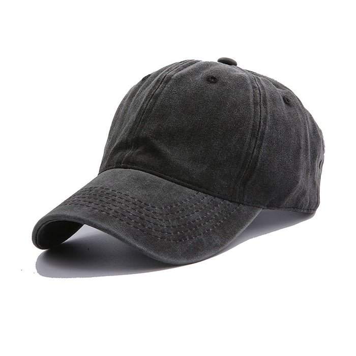 Wholesale Cotton Plain Washed Ponytail Baseball Cap JDC-FH-Chunq014