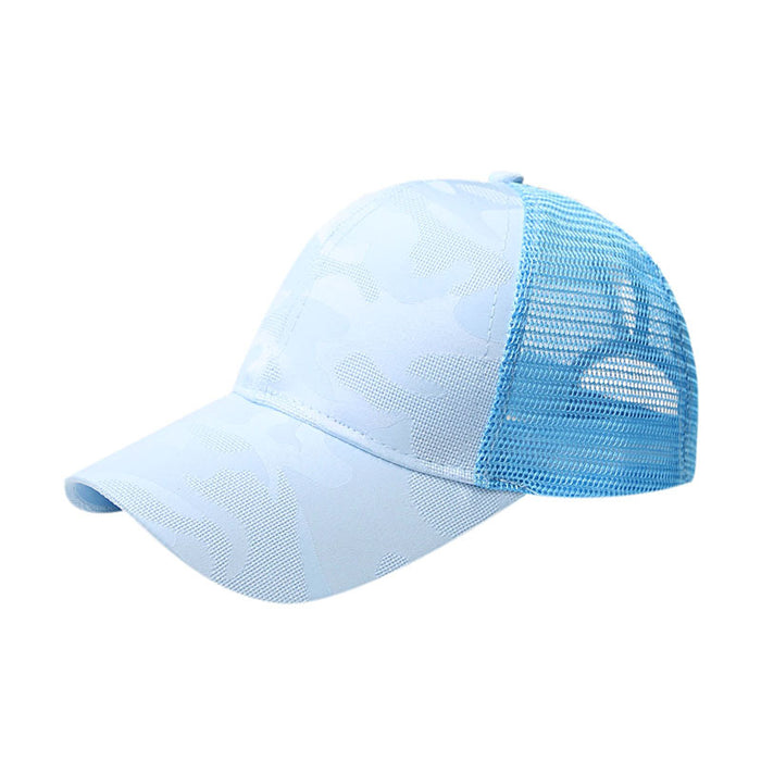 Wholesale Cotton Ponytail Camouflage Baseball Cap JDC-FH-Chunq001