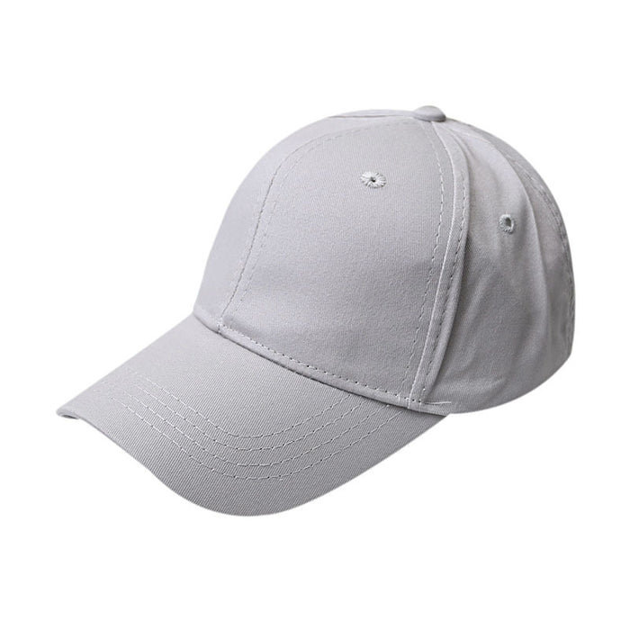 Wholesale Cotton Solid Color Ponytail Baseball Cap JDC-FH-Chunq012