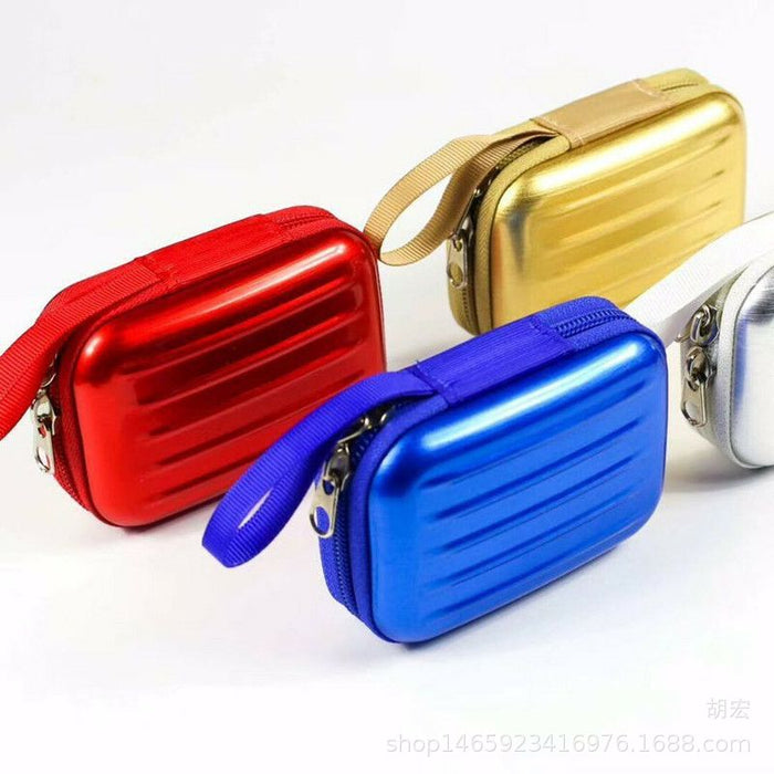 Wholesale Tinning Trolley Box Shaped Wallet JDC-WT-HuHong002