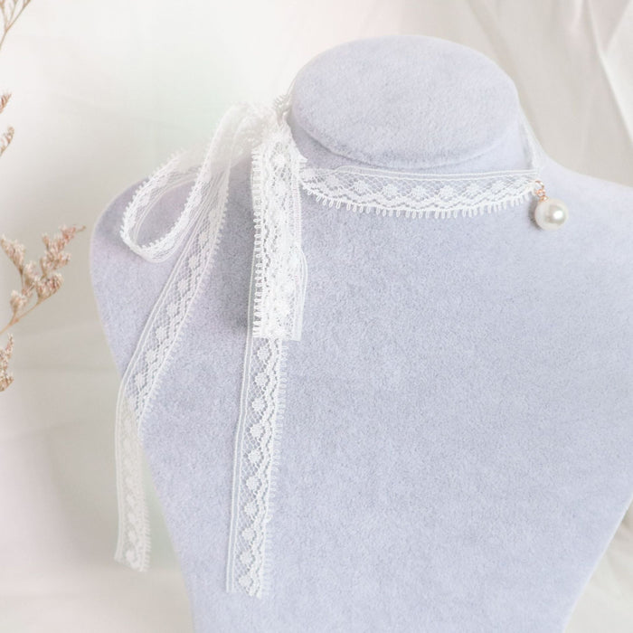 Wholesale Jewelry hollow neck strap pearl round buckle collar necklace collarbone chain necklace