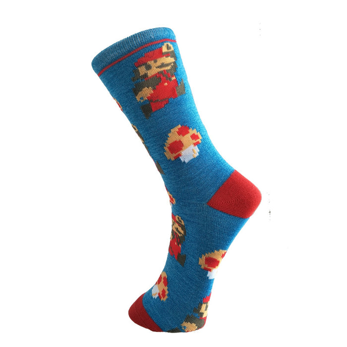 Wholesale Cotton Cartoon Middle Tube Socks JDC-SK-YiYan069