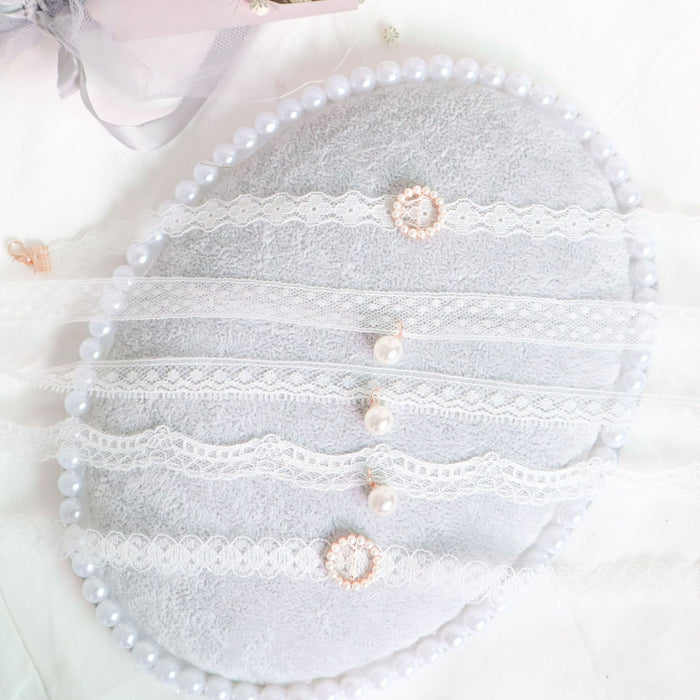 Wholesale Jewelry hollow neck strap pearl round buckle collar necklace collarbone chain necklace