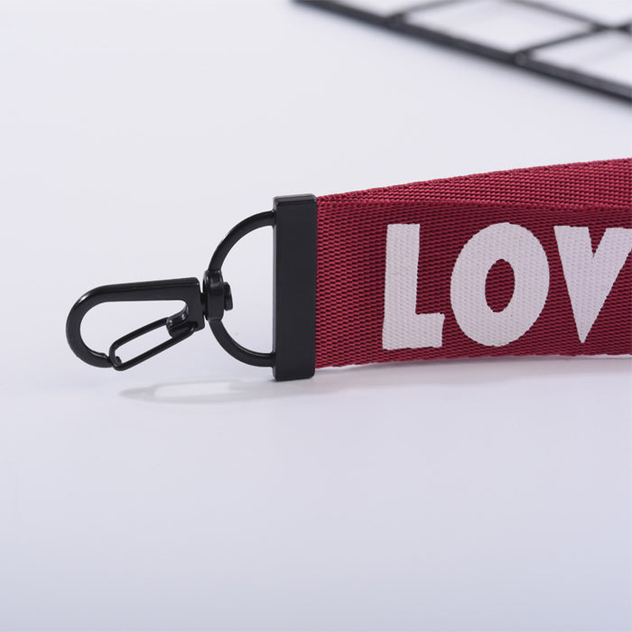 Wholesale Random LOVE Ribbon Keychain JDC-KC-JunL003