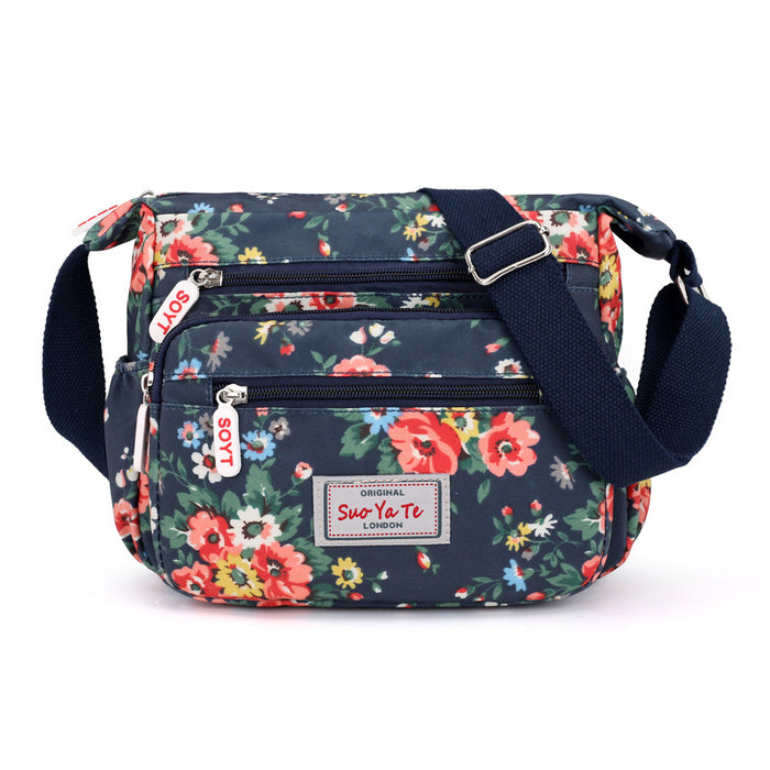 Wholesale Multi-compartment Shoulder Bag Nylon Printed Crossbody Bag JDC-SD-DaSen002