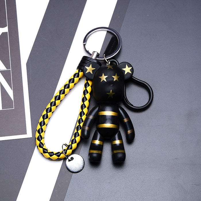 Wholesale Cartoon Doll Resin Keychains JDC-KC-QMou026