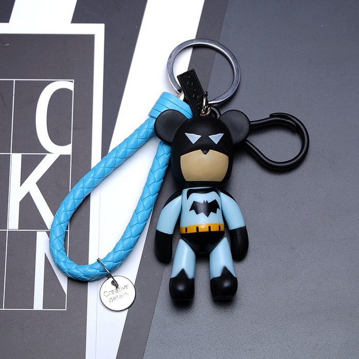 Wholesale Cartoon Doll Resin Keychains JDC-KC-QMou026