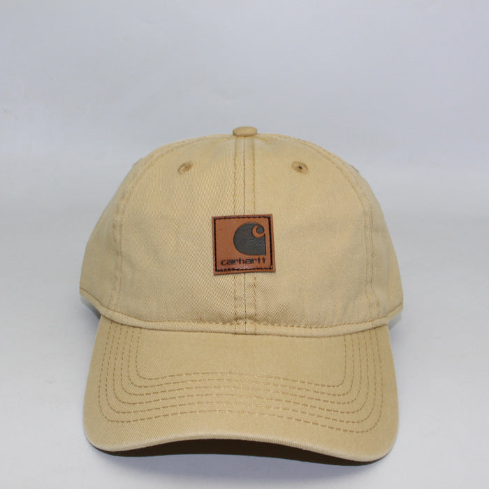 Wholesale Water Washing Old Leather Label Soft Top Baseball Cap JDC-FH-QingCL017