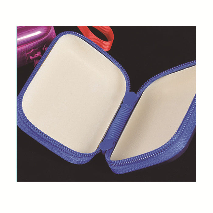 Wholesale Creative Applicable Lars Rectangular Zipper Bag Solid Color Tinplate Storage Coin Purse Headset Keychain Storage Box