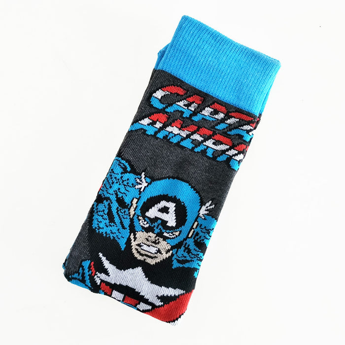 Wholesale Cotton Cartoon Middle Tube Socks JDC-SK-YiYan067