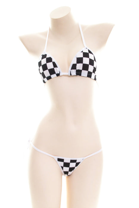 Wholesale Sexy and personalized cartoon bikini set with printed straps, underwear, pajamas