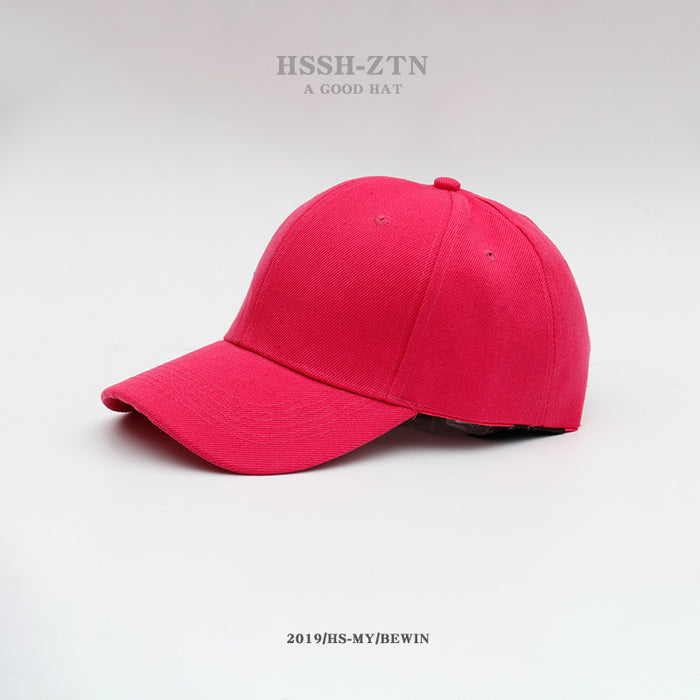 Wholesale Sunshade Duck Tongue Hat Solid Color Sunscreen Sun Hat Men's Sports and Leisure Baseball Hat Hat
