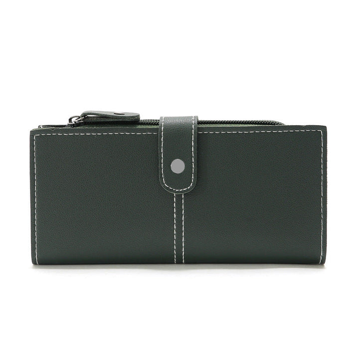 Wholesale Hidden Buckle Long Large Capacity Wallet JDC-WT-MeiSQ003