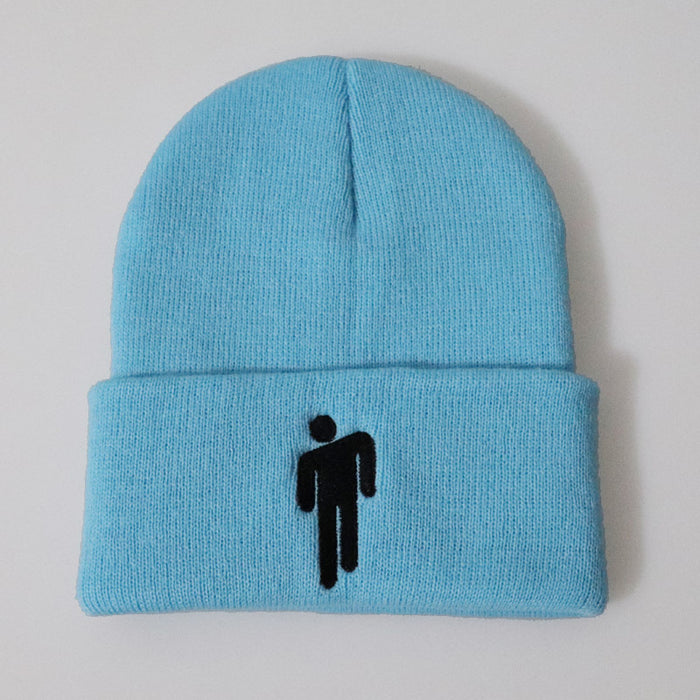 Wholesale Cartoon Embroidery Acrylic Knitted Beanie Hat JDC-FH-LvH026