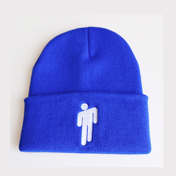 Wholesale Cartoon Embroidery Acrylic Knitted Beanie Hat JDC-FH-LvH026