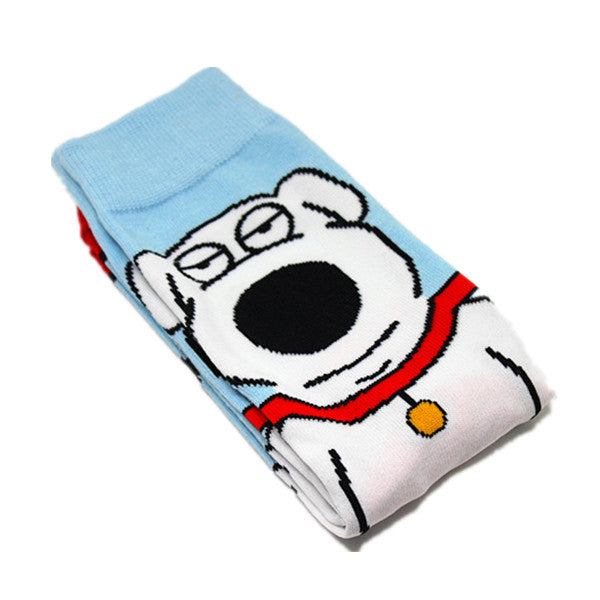 Wholesale Cotton Cartoon Socks (F) JDC-SK-HuiHe035