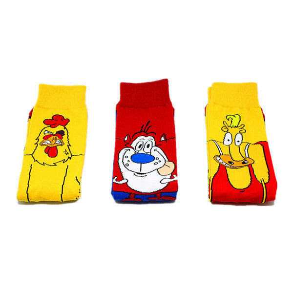 Wholesale Cotton Cartoon Socks (F) JDC-SK-HuiHe035