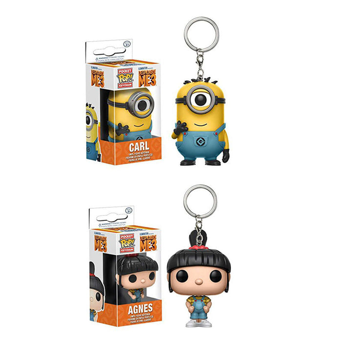 Wholesale PVC cute animation key chain (M)  JDC-KC-GeMei001