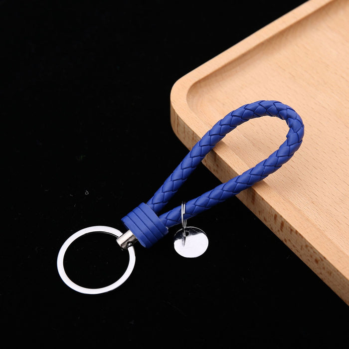 Wholesale Leather Woven Keychains, Car Accessories, Couple Bags, Accessories JDC-KC-BD006