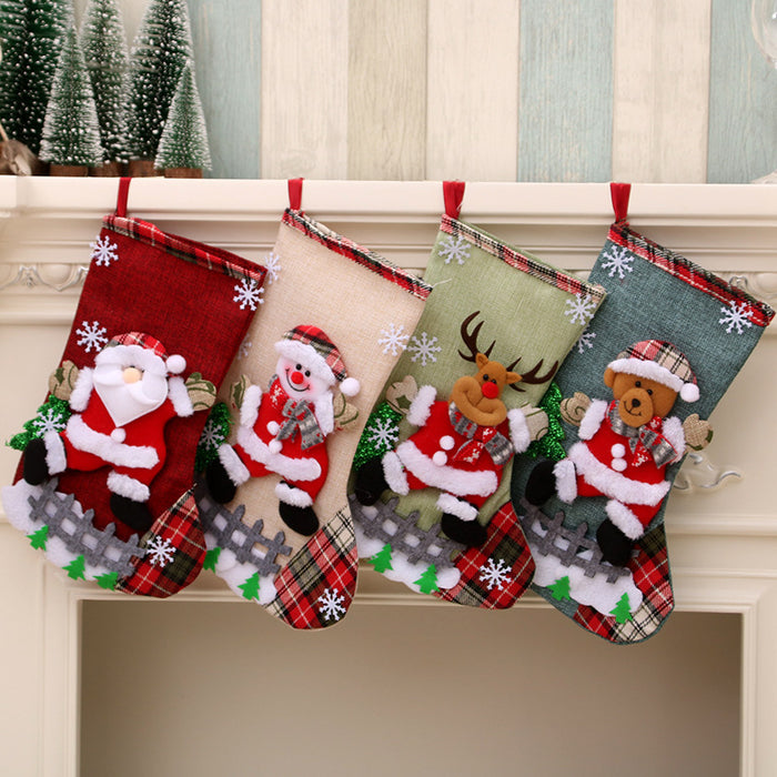 Wholesale Christmas Stockings Christmas Decorations Christmas Gift Bags Gift Bags