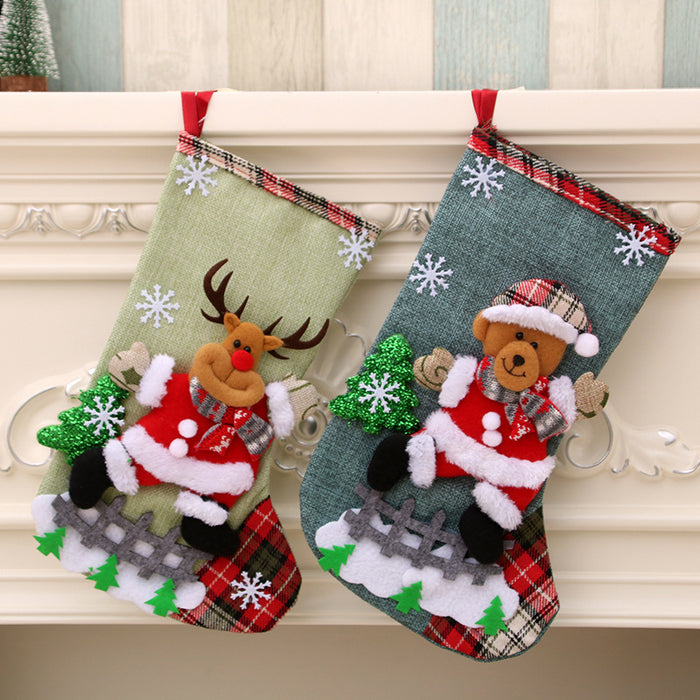 Wholesale Christmas Stockings Christmas Decorations Christmas Gift Bags Gift Bags