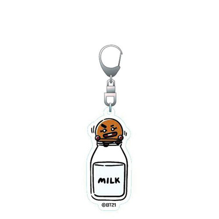 Wholesale Transparent Acrylic Cartoon Kpop Keychain JDC-KC-XinF003