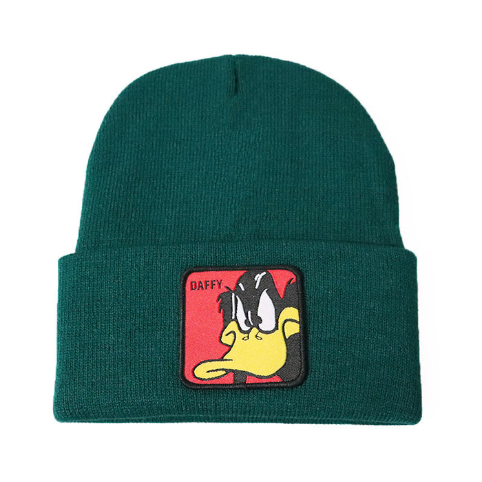 Wholesale Animal Embroidery Acrylic Knitted Beanie JDC-FH-LvH019